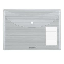 Kuverta A4 PP s dugmetom i džepom, Foldermate iWorks-Heavy Duty Edition  art. 31660, bijela