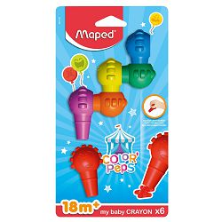 Pastele Maped Baby 6/1 blister MAP863106