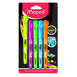 Tekstmarker Maped, Fluo pen, 1-5 mm, 5/1 blister