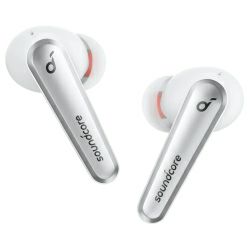 Anker Soundcore Liberty Air 2 Pro TWS Earbuds bežične BT5.0 slušalice s mikorofonom, aktivno poništavanje buke, PureNote, QI punjenje, 26 sati autonomije, bijele