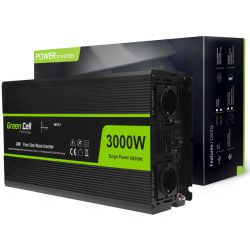 Green Cell inverter 24V na 230V 3000W/6000W Pure sine wave