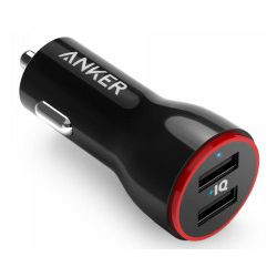 Anker PowerDrive 2 auto punjač 24W, 2×USB-A