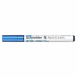 Flomaster Schneider, Paint-It metalik marker  011, 2 mm, plavi