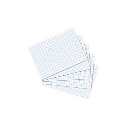 Kartica A8, karo, set 1/100, 170 gramski papir, bijela, Herlitz