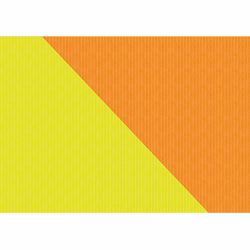 Papir ukrasni rola 2 m x 70 cm Žuto-narančasta, Herlitz