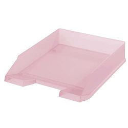 Ladica za spise Pastels Herlitz, PVC, roza