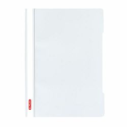 Fascikl s euro mehanizmom PP A4, Crystal, Herlitz, bijeli