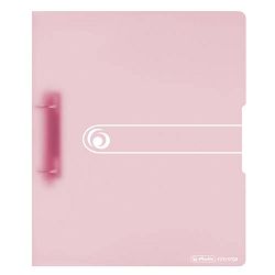 Mapa uložna A4 s 2D ringa, fi 25 mm, hrbat 40 mm, Easy orga to go, Herlitz, Pastels, roza