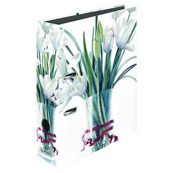 Registrator samostojeći Herlitz A4 8 cm Tulipani