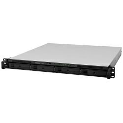 Synology RS822+ RackStation 4-bay NAS server, 2.5"/3.5" HDD/SSD podrška, Hot Swappable HDD, 2GB, 4×G-LAN/2×USB3.2/eSATA, Wake on LAN/WAN