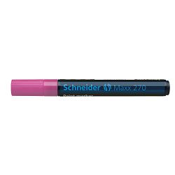Flomaster Schneider, Paint marker Maxx 270, 1-3 mm, rozi