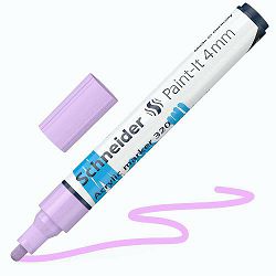 Flomaster Schneider, akrilni marker, Paint-It 340, 4 mm, pastelno ljubičasti