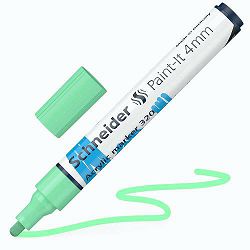 Flomaster Schneider, akrilni marker, Paint-It 340, 4 mm, pastelno zeleni
