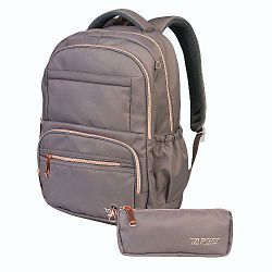 Ruksak i pernica set 2/1 TARGET GLAMMER DUSTY GREY 28709 + pernica gratis