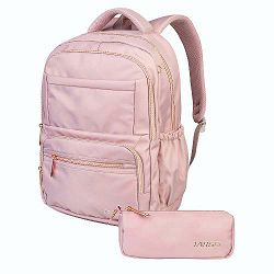 Ruksak i pernica set 2/1 TARGET GLAMMER ANTIQUE PINK 28710 + pernica gratis