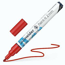 Flomaster Schneider, akrilni marker, Paint-It 310, 2 mm, crveni
