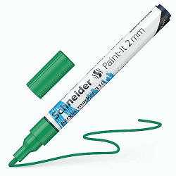 Flomaster Schneider, akrilni marker, Paint-It 310, 2 mm, zeleni