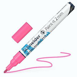 Flomaster Schneider, akrilni marker, Paint-It 310, 2 mm, rozi