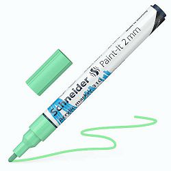 Flomaster Schneider, akrilni marker, Paint-It 310, 2 mm, pastelno zeleni