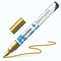 Flomaster Schneider, akrilni marker, Paint-It 310, 2 mm, zlatni