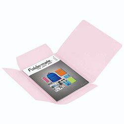 Fascikl s klapnama i gumicom PP A4, Foldermate Loft 61705 rozi