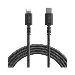 Anker PowerLine Select+ kabel USB-C na Lightning, 1.8m, crni, A8618H11