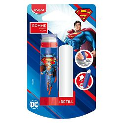 Gumica za brisanje Maped Superman + refil, blister