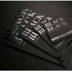 Blok Fabriano black black 21x29,7 300g 19100390