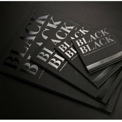 Blok Fabriano black black 24x32 300g 19100391