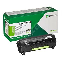 Toner Lexmark 56F2000 black 6k