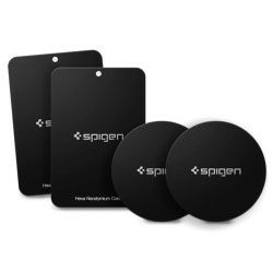 Spigen Kuel MP-4P montažne Metalne ploče za automobil, crne (000EP20342)