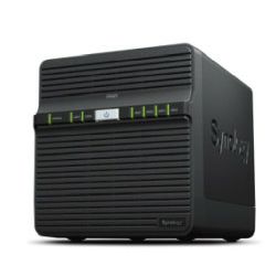 Synology DS423 DiskStation 4-bay NAS server, 2.5"/3.5" HDD/SSD podrška, Hot Swappable HDD, Wake on LAN/WAN, 2GB, 2×G-LAN, 2×USB3.2 Gen 1