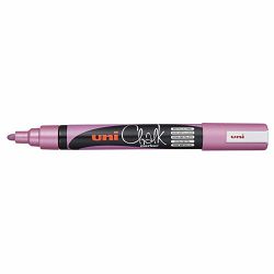 Marker Uni pwe-5m chalk_kreda metallic rozi 