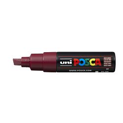 Marker Uni pc-8k Posca crveni_boja vina