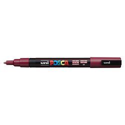 Marker Uni pc-3m Posca crveni_boja vina