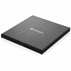 Vanjski snimač Verbatim #43886 CD/DVD, Slimline, M-Disc, USB 3.2/USB-C, crni