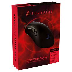Miš Surefire Condor Claw Gaming 8-Button, 6400dpi, RGB, #48816