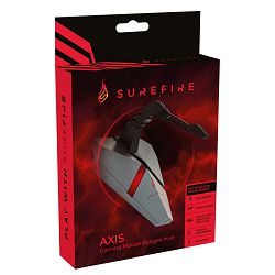 Hub Surefire Axis Gaming Bungee, Usb 3.2x3, Čitač kartica, #48814