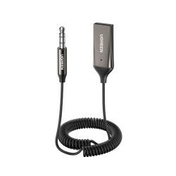 UGREEN Bluetooth 5.0 USB/Aux adapter, za auto, crni
