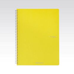 Bilježnica Fabriano Ecoqua original A4 90g 70L spiralna crte limone 19290208