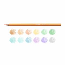 Drvene bojice Carioca pastelne PVC 12/1 43034