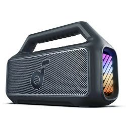 Anker Soundcore BOOM 2 prijenosni BT5.3 zvučnik, 80W, IPX7, 24h reprodukcije, crni (A3138011)