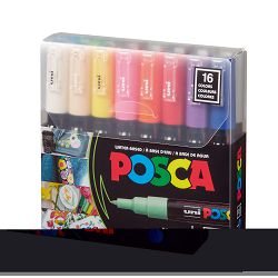 Uni pak marker Posca pc-1m 16/1 