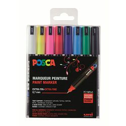 Uni pak marker Posca pc-1mr osnovne boje 8/1