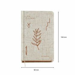Notes Miquelrius A5 100g 100L laneni spring flowers MR8167