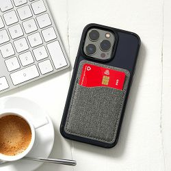 Držač kartica Miquelrius za mobitel sivi MR19239