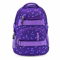 Ruksak Wave Infinity Purple Dots 338-72/A/18