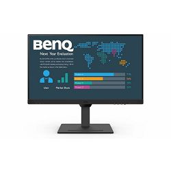 Monitor LED BenQ BL2790QT 27” IPS, QHD 2560x1440, USB-C 65W, DP1.2x1, HDMI1.4x1, DP out, Speaker 2Wx2, Height Adjustable Stand, coding mode, EyeCareU support