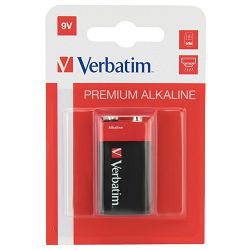 Baterije Verbatim #49924 alkalne D 9V 1k