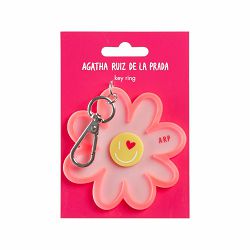 Privjesak za ključeve Miquelrius Flower byARP rozi MR13296